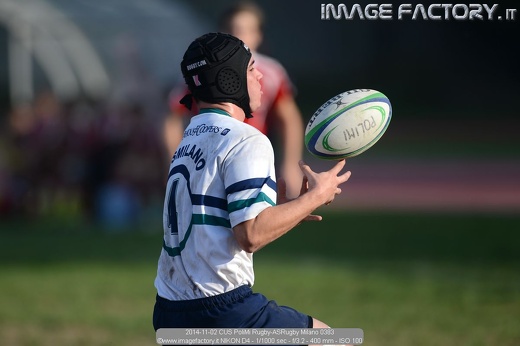 2014-11-02 CUS PoliMi Rugby-ASRugby Milano 0383
